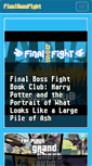 Mobile Screenshot of finalbossfight.co.uk